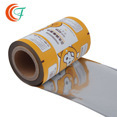 جودة  Disinfectant Wipes Pet Packaging Film Flexible Dog Wet Wipes Printed Packaging Film Roll مصنع